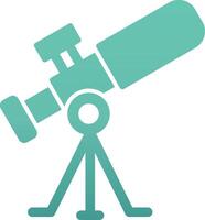 Telescope Vecto Icon vector