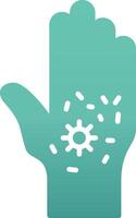 Dirty Hand Vecto Icon vector