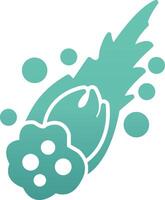 Meteor Vecto Icon vector