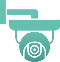 Cctv Camera Vecto Icon vector