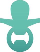 Pacifier Vecto Icon vector