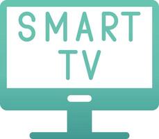 Smart Tv Vecto Icon vector