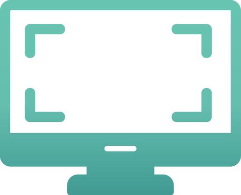 Monitor Vecto Icon