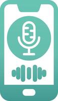 Voice Assistant Vecto Icon vector