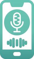 Voice Assistant Vecto Icon vector