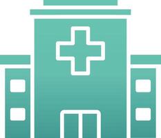 Hospital Building Vecto Icon vector