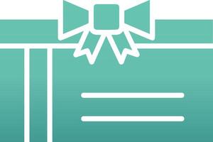 Gift Card Vecto Icon vector