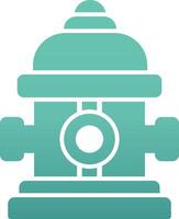 Fire Hydrant Vecto Icon vector