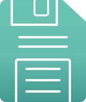 Floppy Disk Vecto Icon vector