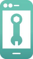 Smartphone Repair Vecto Icon vector