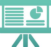 Work Presentation Vecto Icon vector