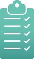 Checklist Vecto Icon vector
