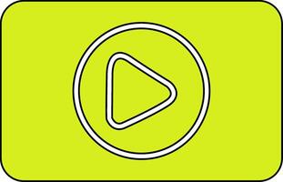 Video Player Vecto Icon vector