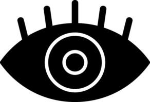ojo vecto icono vector