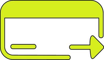 Credit Card Vecto Icon vector