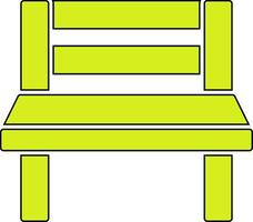 Bench Vecto Icon vector