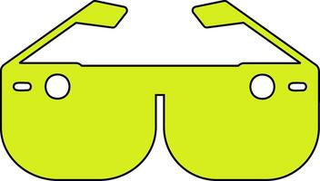 Smart Glasses Vecto Icon vector