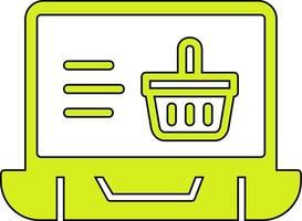 Online Shopping Vecto Icon vector