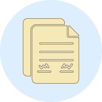 Construction Agreement Vecto Icon vector