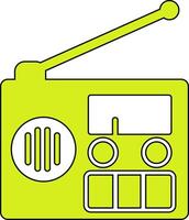 radio vecto icono vector