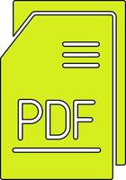 pdf archivo vecto icono vector