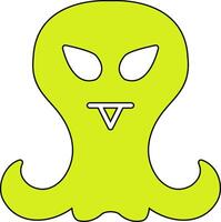 Alien Vecto Icon vector