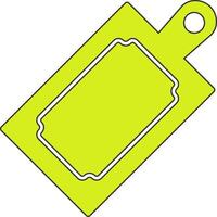 Chopping Board Vecto Icon vector