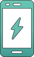 Recharge Mobile Vecto Icon vector