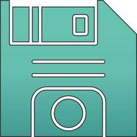 Floppy Disk Vecto Icon vector
