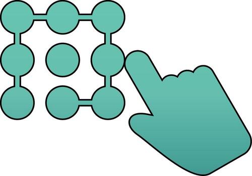 acceso código vecto icono vector