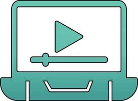 Video Ad Vecto Icon vector