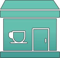 Coffee Shop Vecto Icon vector