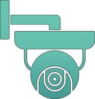 Cctv Camera Vecto Icon vector