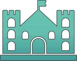 Castle Vecto Icon vector