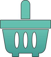 Shopping Basket Vecto Icon vector