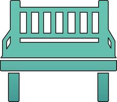 Bench Vecto Icon vector