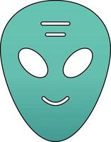 Alien Vecto Icon vector