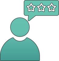 Customer Review Vecto Icon vector