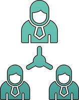 Management Vecto Icon vector
