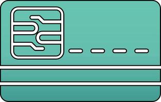 Smart Card Vecto Icon vector