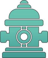 Fire Hydrant Vecto Icon vector