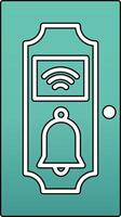 Door Bell Vecto Icon vector