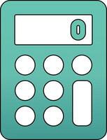 calculadora vecto icono vector