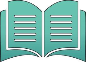 Open Book Vecto Icon vector