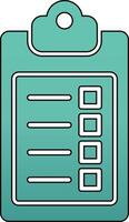 Clipboard Vecto Icon vector