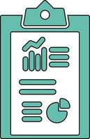 Work Report Vecto Icon vector