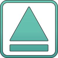 Eject Symbol Vecto Icon vector