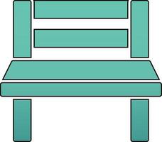 Bench Vecto Icon vector