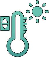 Temperature Control Vecto Icon vector