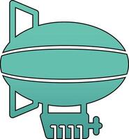 Blimp Vecto Icon vector